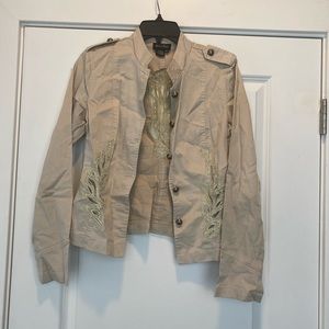 Beige Top/Jacket